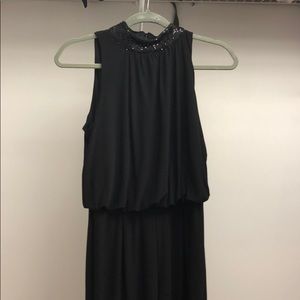 Black Halter Neckline Jumpsuit - Only worn Once